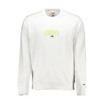 Tommy Hilfiger White Cotton Unisex Sweatshirt TO-2809-XXL