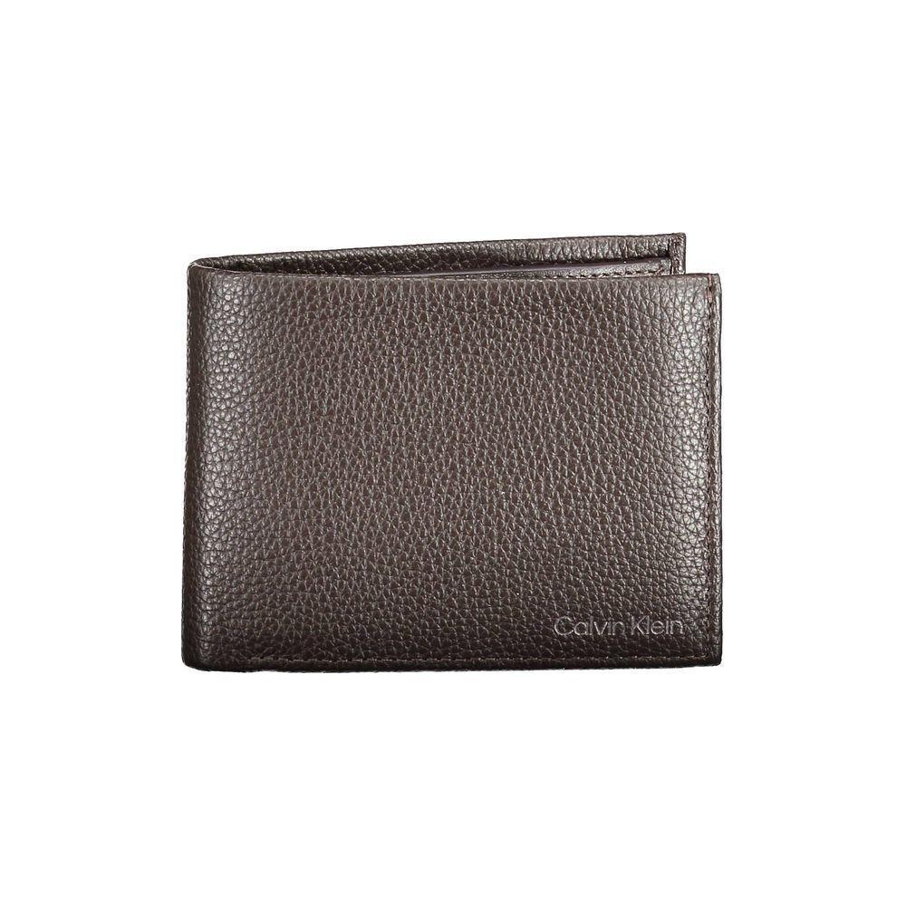 Calvin Klein Brown Leather Men Wallet CA-10830