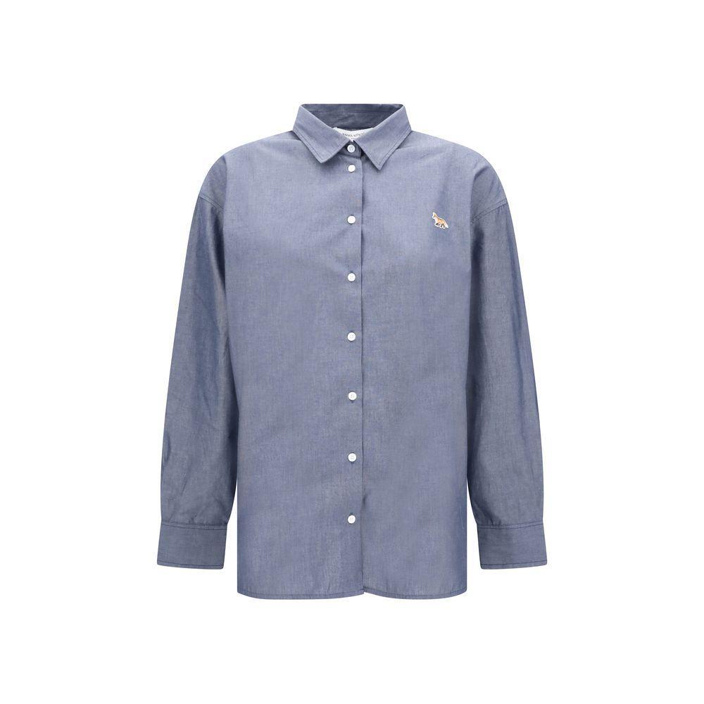 Maison Kitsuné Baby Fox Shirt MA-OW00401WC5043P470-IT38 | S