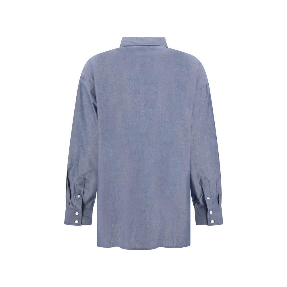 Maison Kitsuné Baby Fox Shirt MA-OW00401WC5043P470-IT38 | S