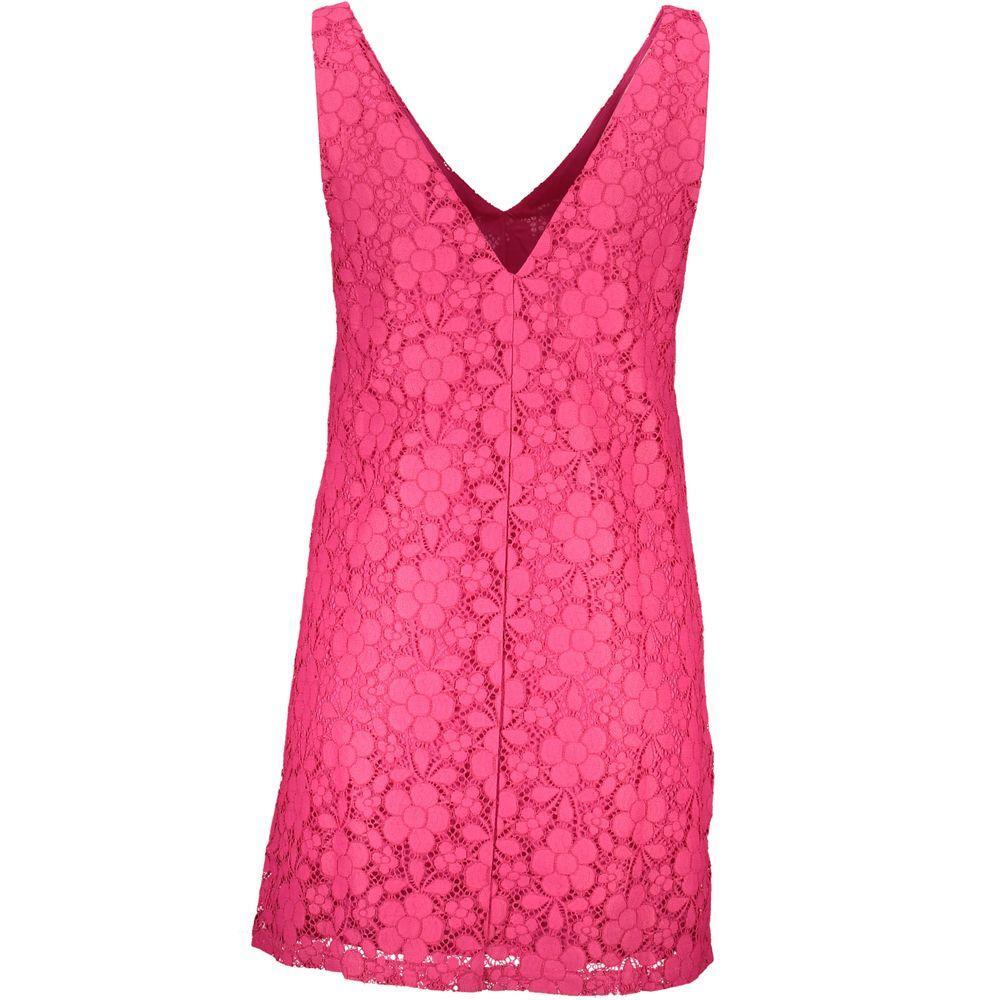 Desigual Pink Viscose Women Dress DE-29224-L-FBB-411