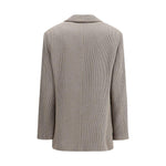 Brunello Cucinelli Ribbed deisgn lurex Jacket BR-M0AZT7511PCXB87-IT40 | M