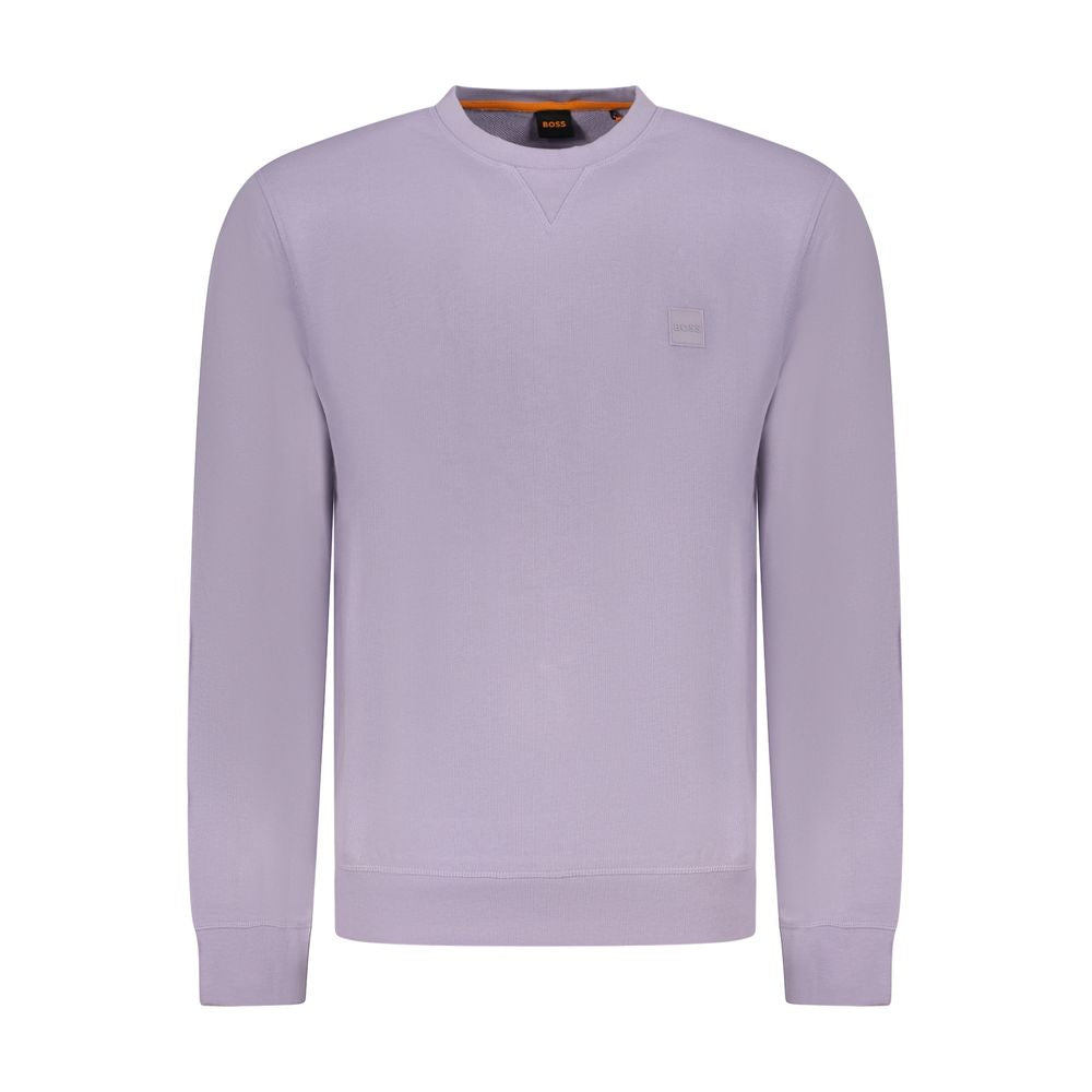 Hugo Boss Purple Cotton Sweater BO-36578-XS