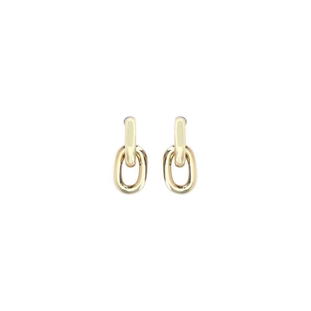 Rabanne Double XL Link Earrings RA-20PBB0024MET077P710-ONE SIZE