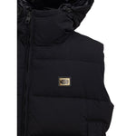 Dolce & Gabbana Black Polyester Sleveless Jacket DO-8354676-IT50 | L