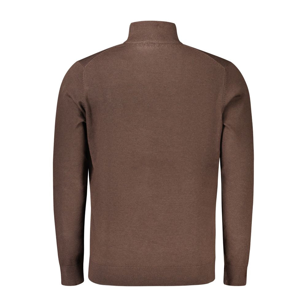 Norway 1963 Brown Polyamide Men Sweater NO-33160-3XL