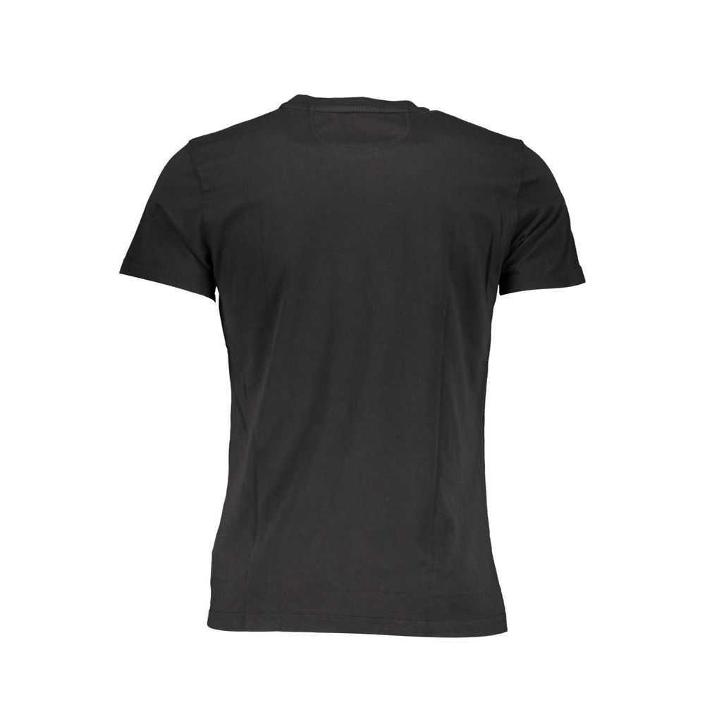 La Martina Black Cotton T-Shirt