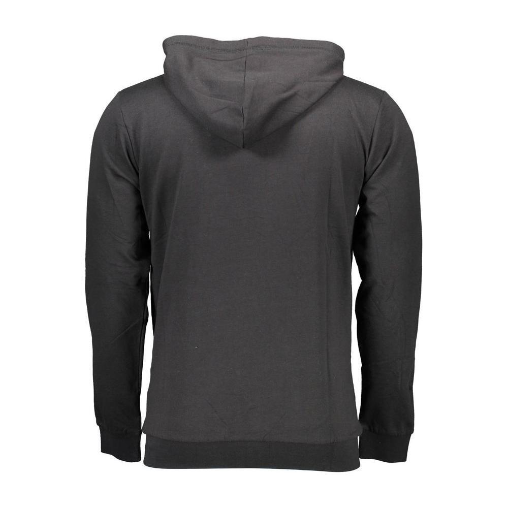 Sergio Tacchini Black Cotton Men Sweater SE-37296-S