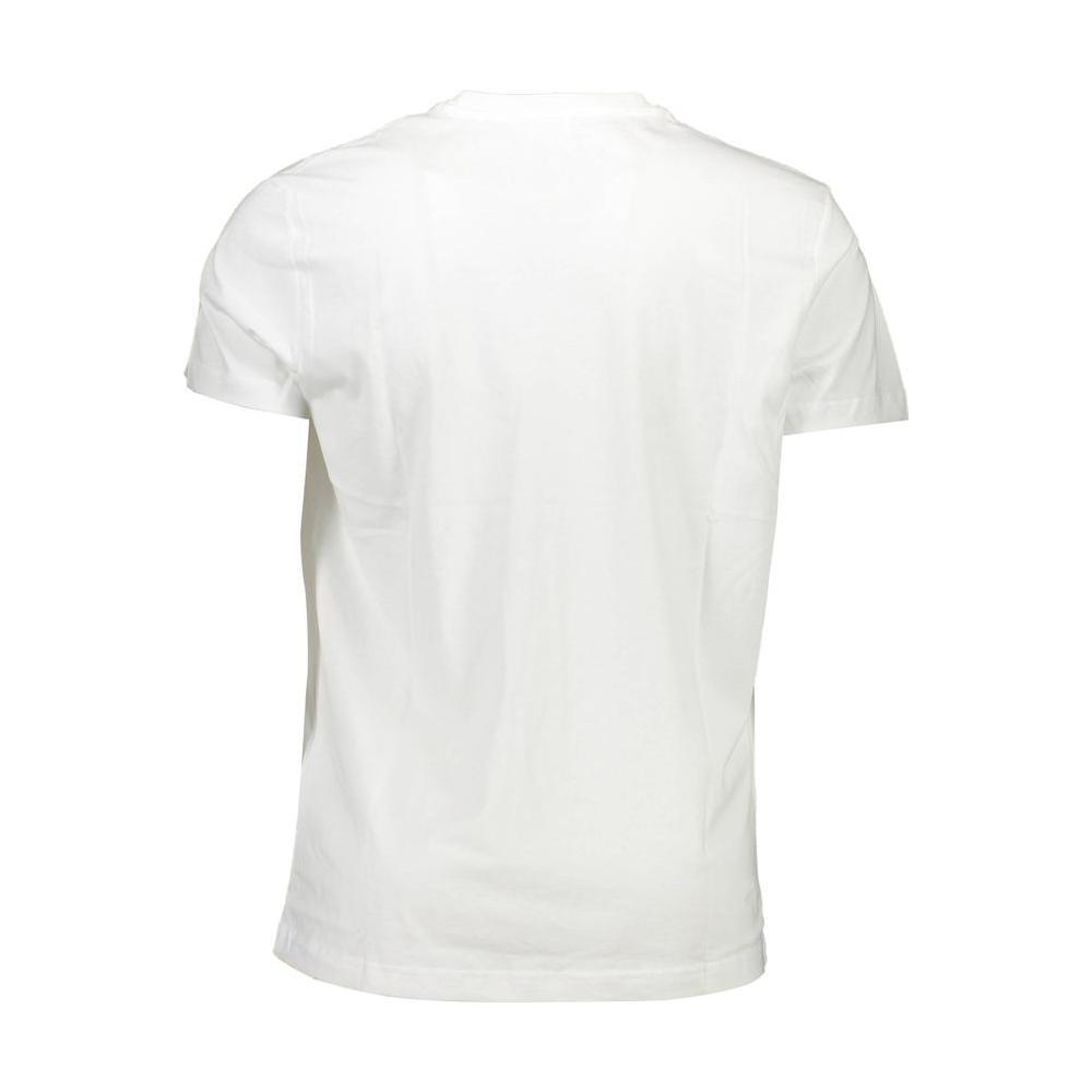 Diesel White Cotton Men T-Shirt DI-37872-XL