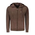 Norway 1963 Brown Polyamide Men Cardigan NO-33181-M