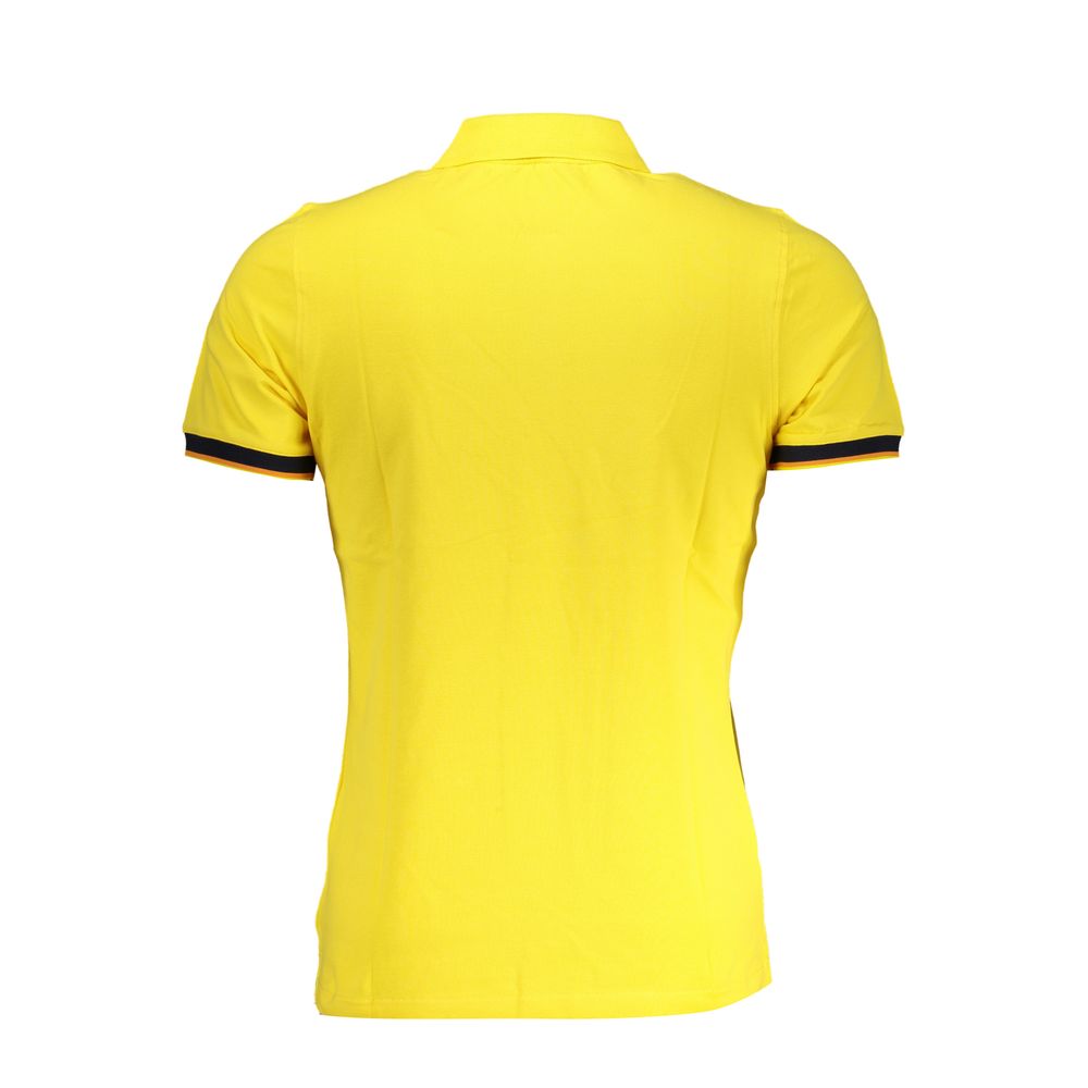 K-WAY Yellow Cotton Polo Shirt