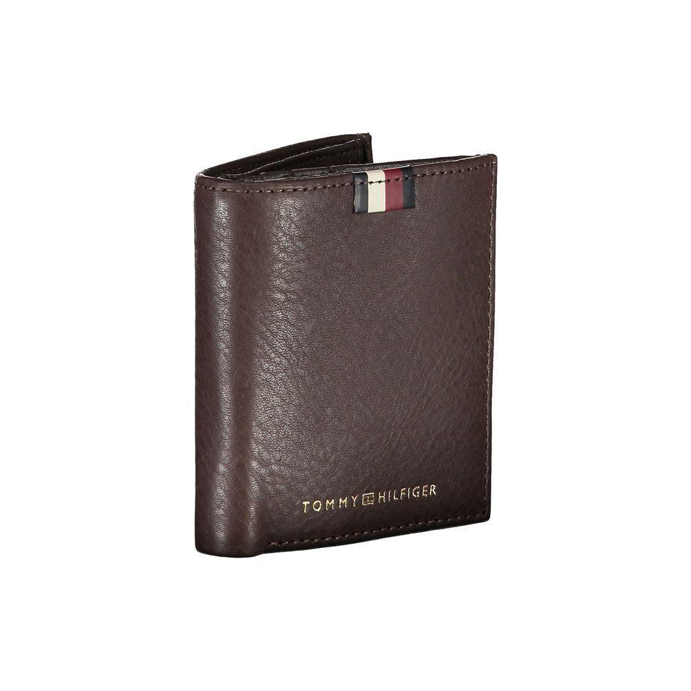 Tommy Hilfiger Brown Leather Wallet TO-25983