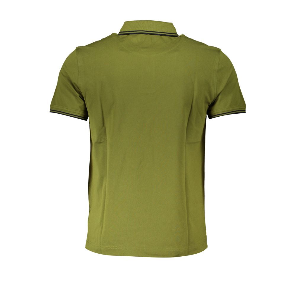 Harmont & Blaine Green Cotton Polo Shirt