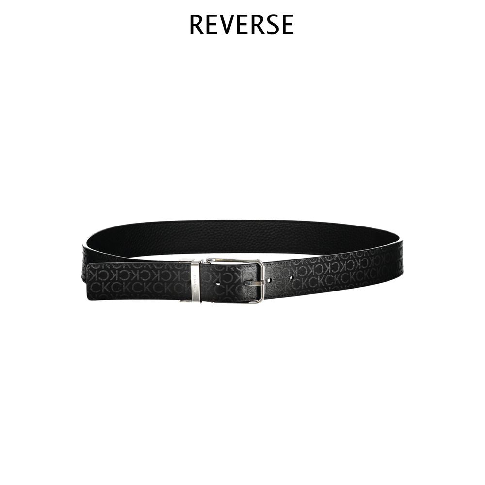 Calvin Klein Black Polyester Men Belt CA-37714-105 CM / 42 INCHES