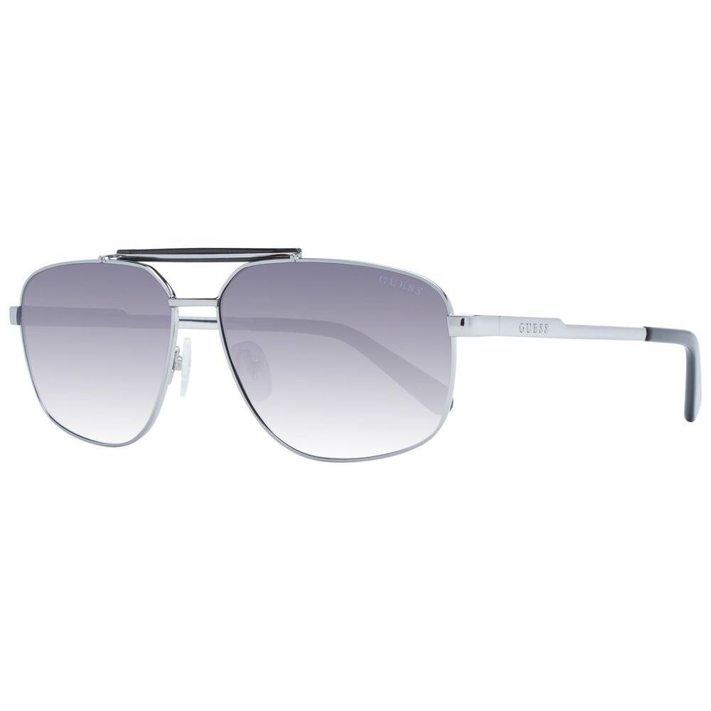 Guess Silver Men Sunglasses GU-1051941
