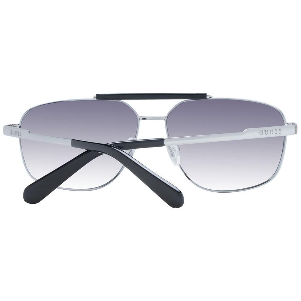 Guess Silver Men Sunglasses GU-1051941