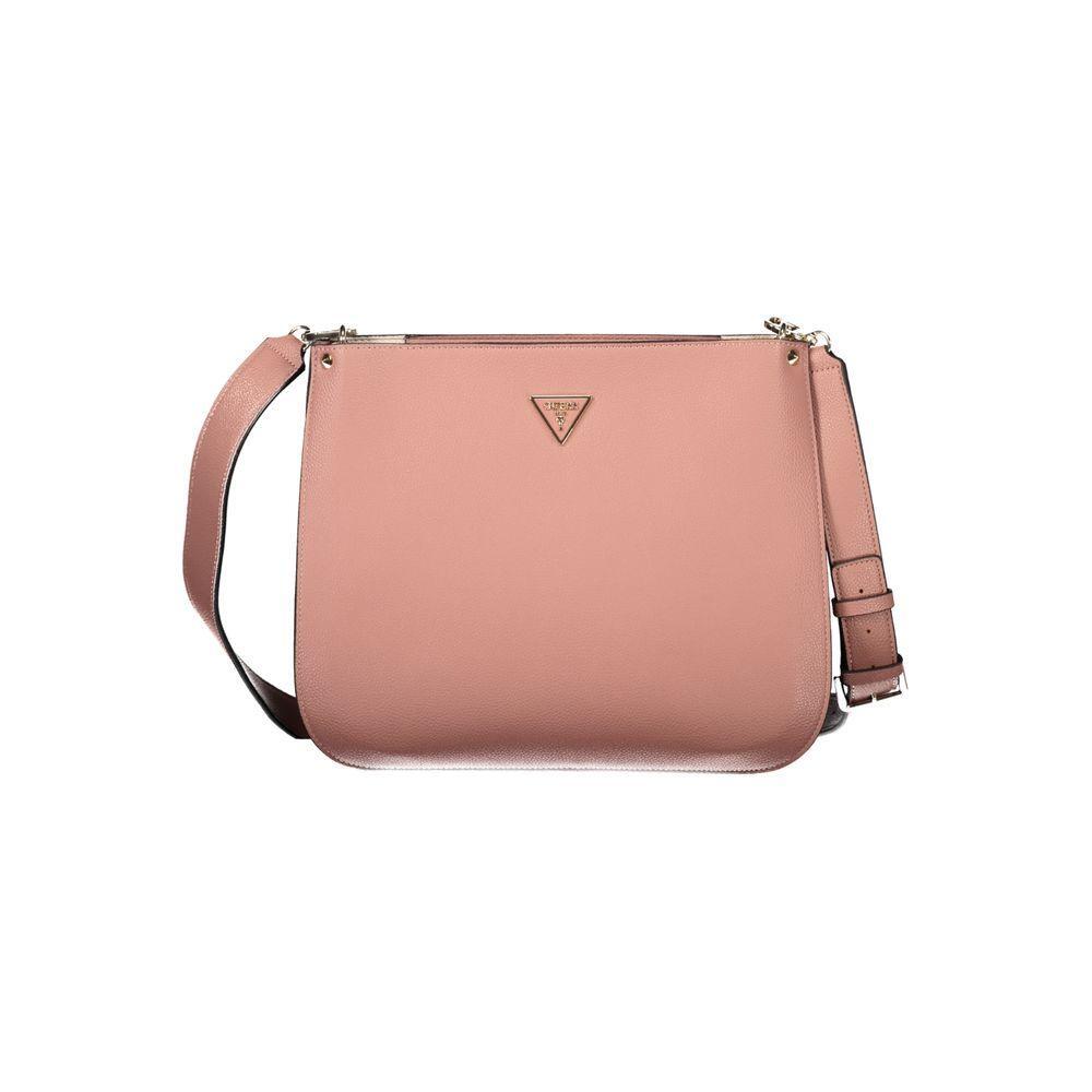 Guess Jeans Pink Polyethylene Handbag GU-23619
