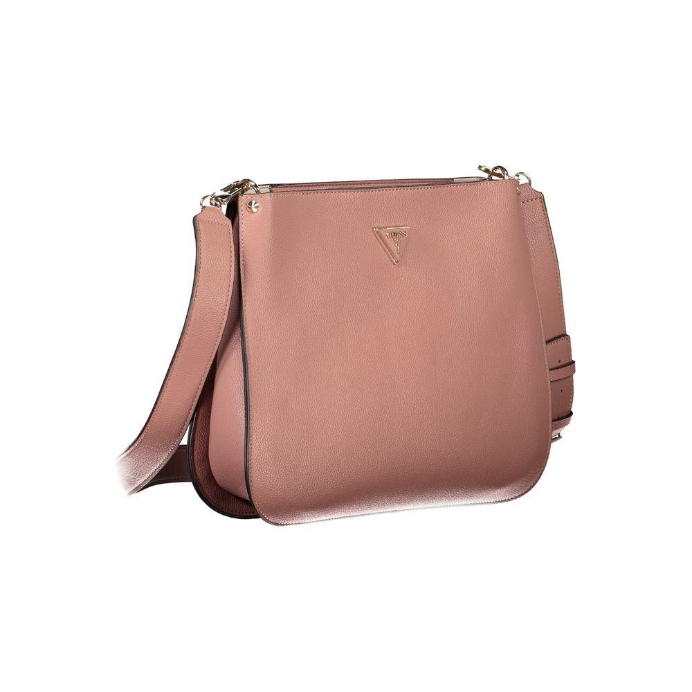 Guess Jeans Pink Polyethylene Handbag GU-23619