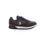 U.S. POLO ASSN. Brown Polyester Sneaker US-14566-EU42/US9