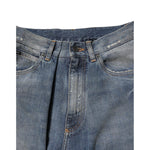 Dolce & Gabbana Blue Cotton Tattered Men Denim Jeans PAN75857-46