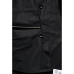 Dolce & Gabbana Black Cotton GOLD Long Sleeves Dress Shirt TSH87823-37