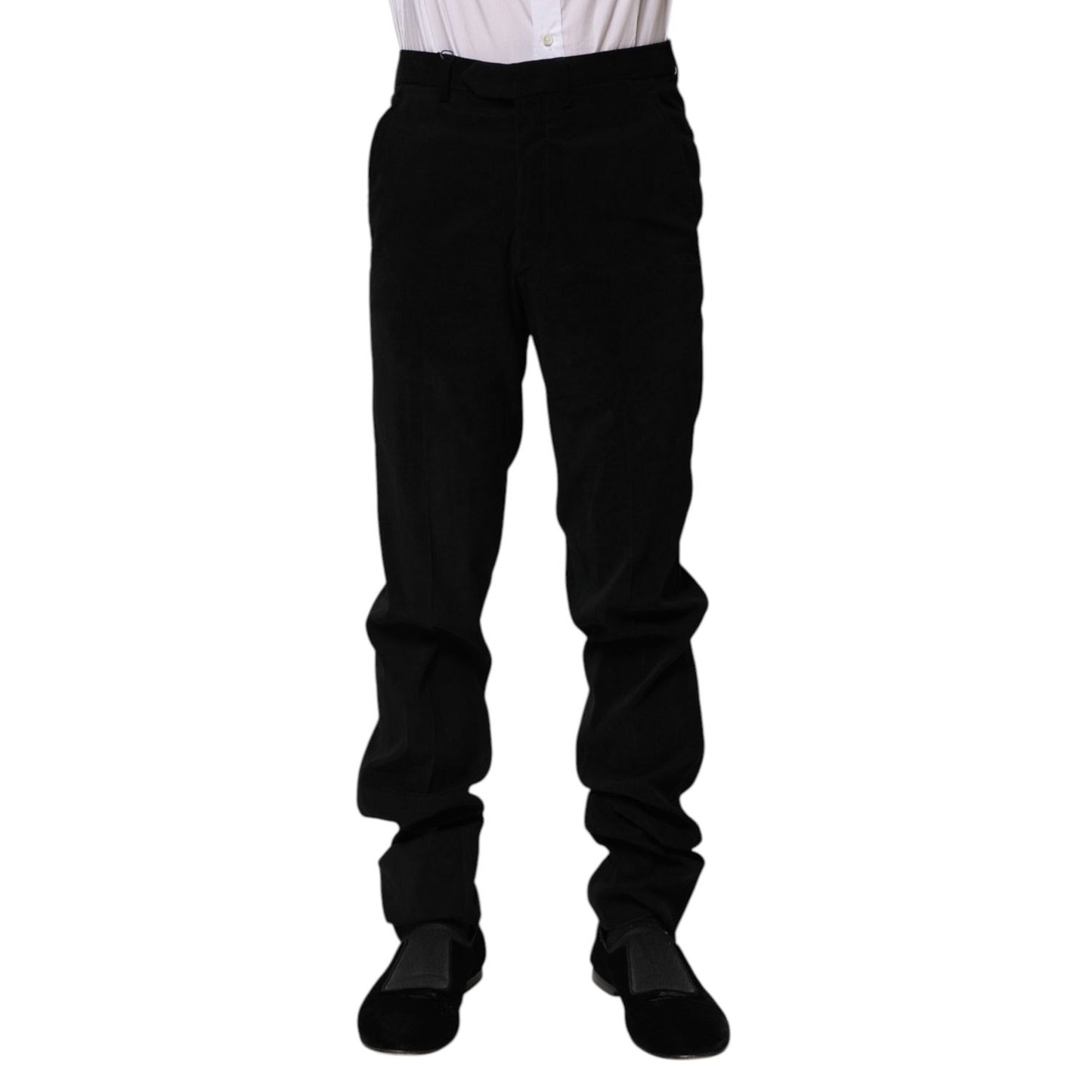 BENCIVENGA Black Mid Waist Dress Formal Pants PAN74148-44