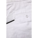 Dolce & Gabbana White Cotton Mid Waist Women Bermuda Shorts PAN74776-38