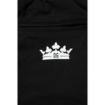 Dolce & Gabbana Black Cotton Crown Jogger Sweatpants Pants
