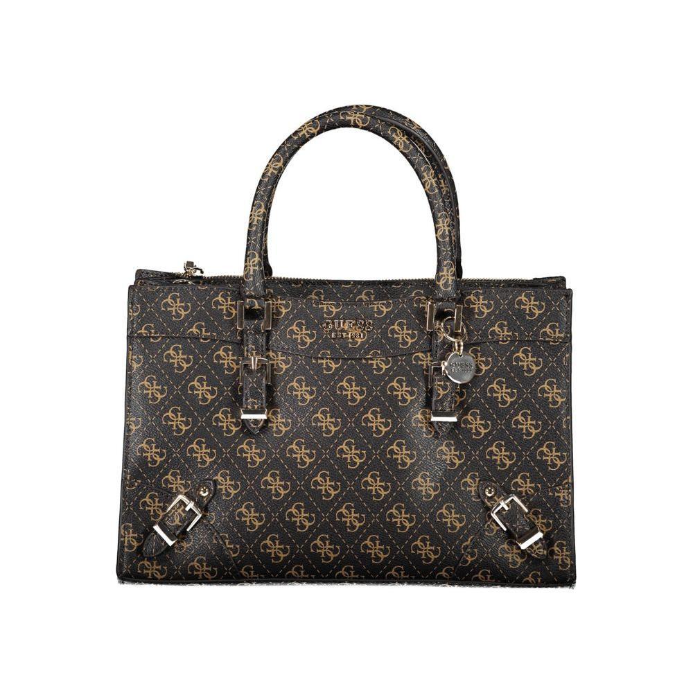 Guess Jeans Brown Polyethylene Handbag GU-21528