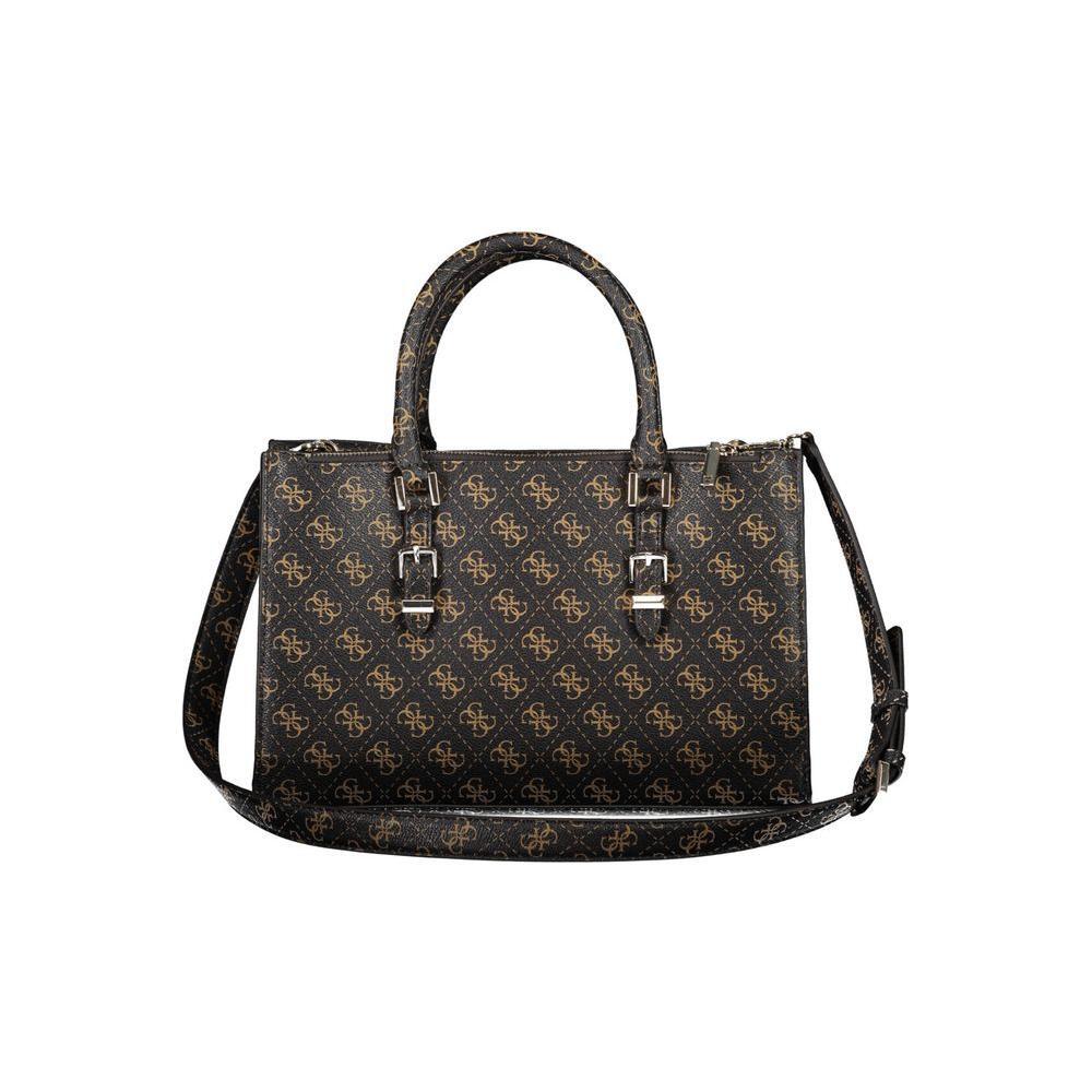 Guess Jeans Brown Polyethylene Handbag GU-21528