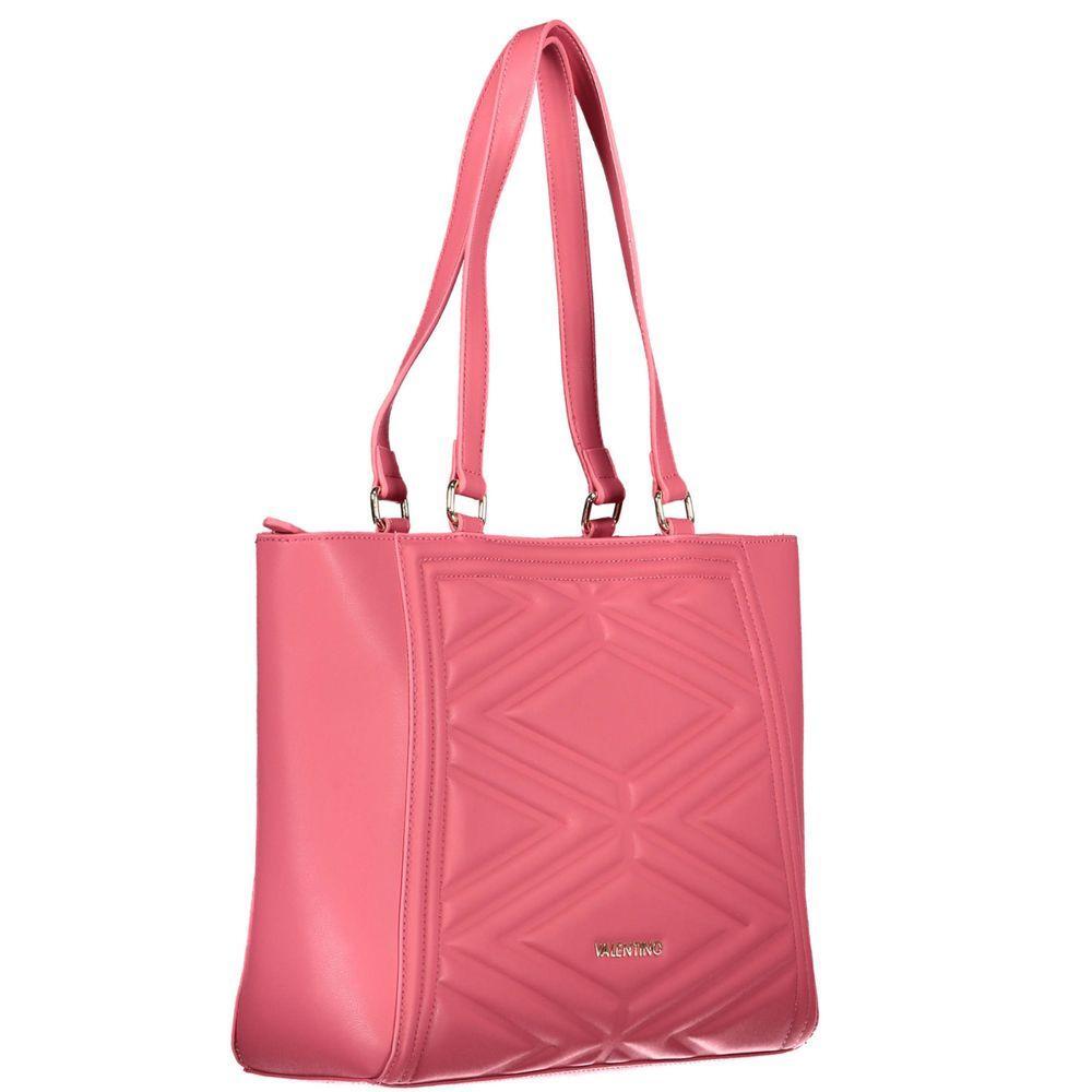 Mario Valentino Pink Polyethylene Handbag VA-21570