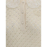 Chloé Sweater with lace collar CH-CH25AMP47590107-L