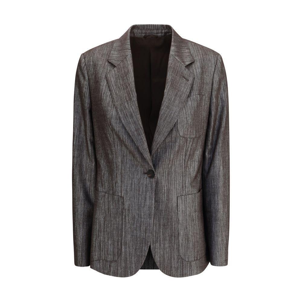 Brunello Cucinelli Lurex fabric Blazer BR-MG5177338PC1141-IT42 | L
