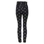 Dolce & Gabbana Black DG Logo High Waist Skinny Denim Jeans PAN74982-40