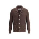 Brunello Cucinelli Ribbed Cardigan BR-MNI708606C2559-IT50 | L