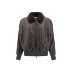 Brunello Cucinelli Leather Jacket BR-MPPAH7747C4192-IT40 | M