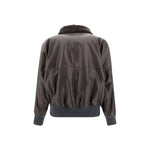 Brunello Cucinelli Leather Jacket BR-MPPAH7747C4192-IT40 | M