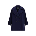 Chloé Oversized double breasted wool Coat CH-CH25AMA2695248B-IT38 | S