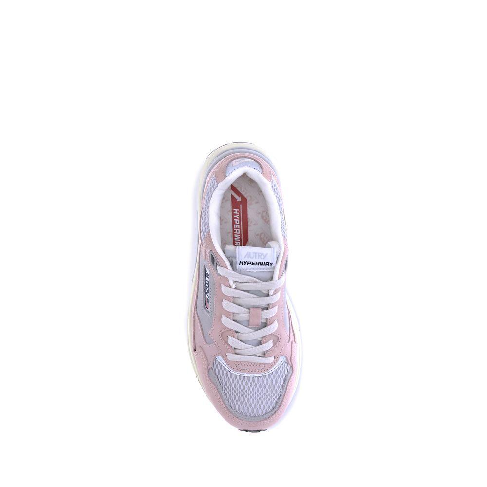Autry Hyperway Low Sneakers AU-HYLWSA01POWSILV-EU36/US6
