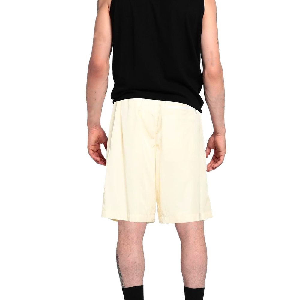 Jil Sander Yellow Polyamide Shorts