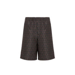 Valentino Logo Silk Shorts VA-8735617515732-48 | M