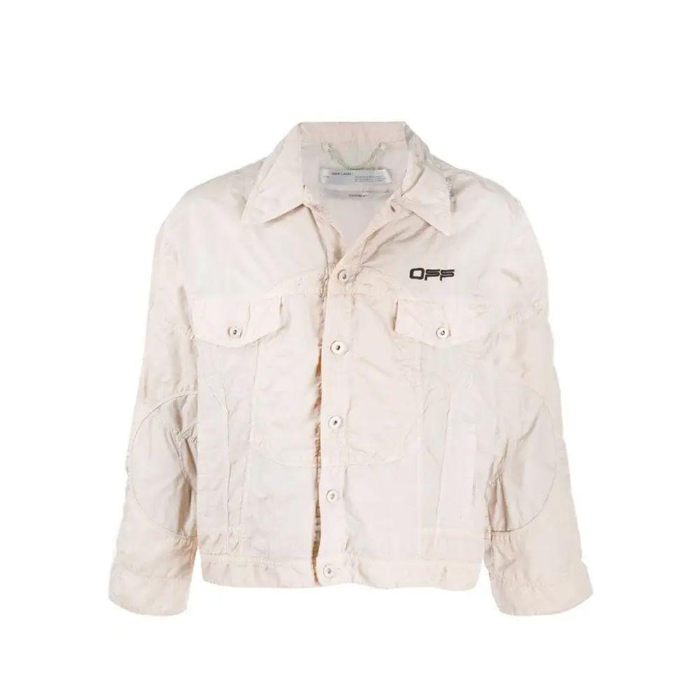 Off-White Logo Windbreaker Bomber Jacket OF-8736533840084-L