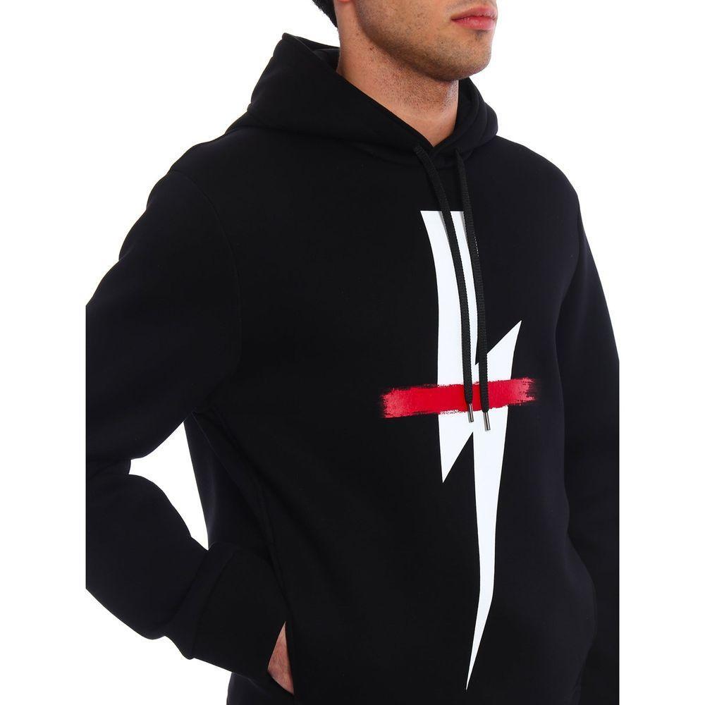 Neil Barrett Logo Hooded Sweatshirt NE-8736527679700-XS