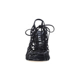 Manolo Blahnik Hamza 105 Leather Sandals MA-8736466403540-EU36/US6