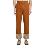 Gucci GG Cotton Pants GU-8736393265364-48 | M