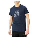 Diesel Blue Cotton T-Shirt DI-15779-S