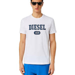 Diesel White Cotton T-Shirt DI-15778-S