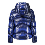 K-WAY Blue Polyamide Jackets & Coat KW-34415-S