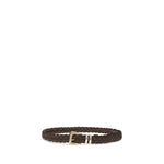 Brunello Cucinelli Leather woven Belt BR-MAURP253C7284-110 CM / 44 INCHES