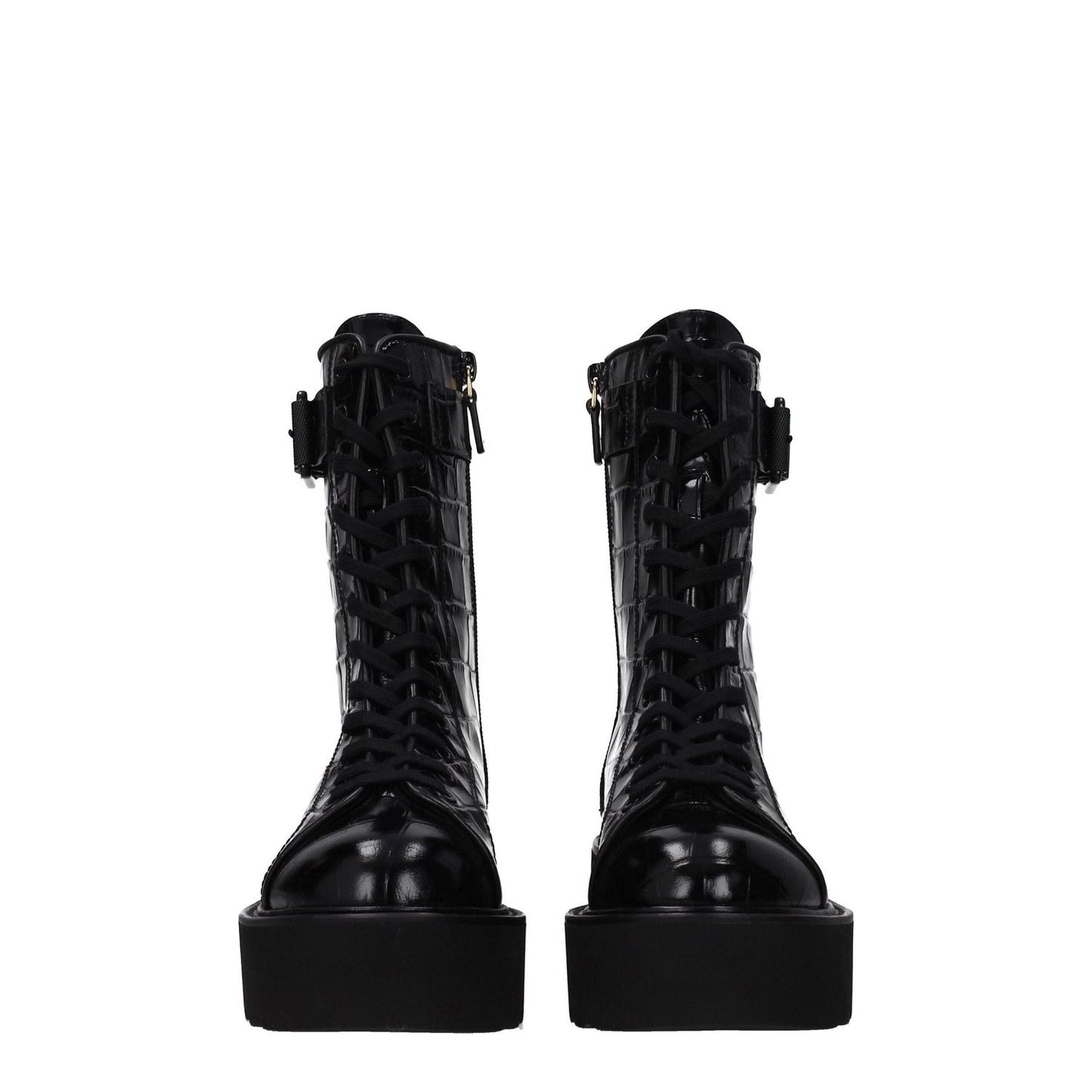 Stuart Weitzman Black Leather Ankle Boots ST-8547167568137-EU36/US6